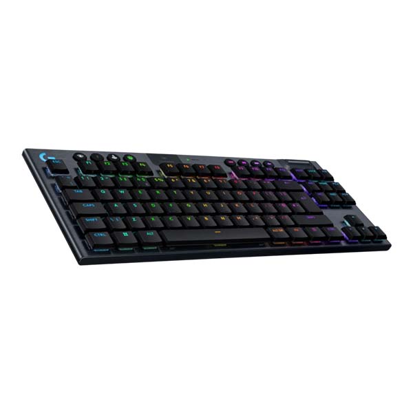LOGITECH G915 X LIGHTSPEED TKL - CLICKY Low Profile RGB Wireless Gaming Keyboard - Black