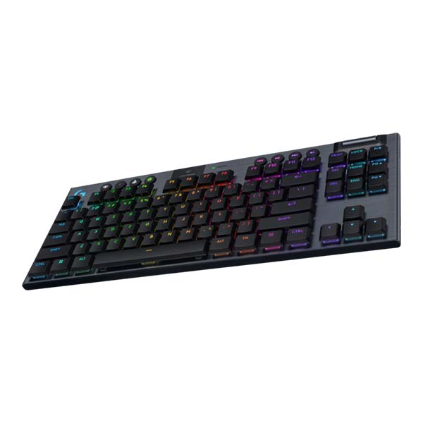 LOGITECH G915 X LIGHTSPEED TKL - CLICKY Low Profile RGB Wireless Gaming Keyboard - Black