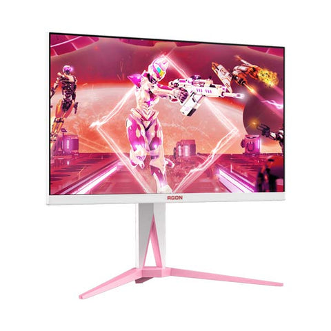 AOC AGON AG275QXR 27 Inch QHD 170Hz IPS Premium Gaming Monitor - Pink/White