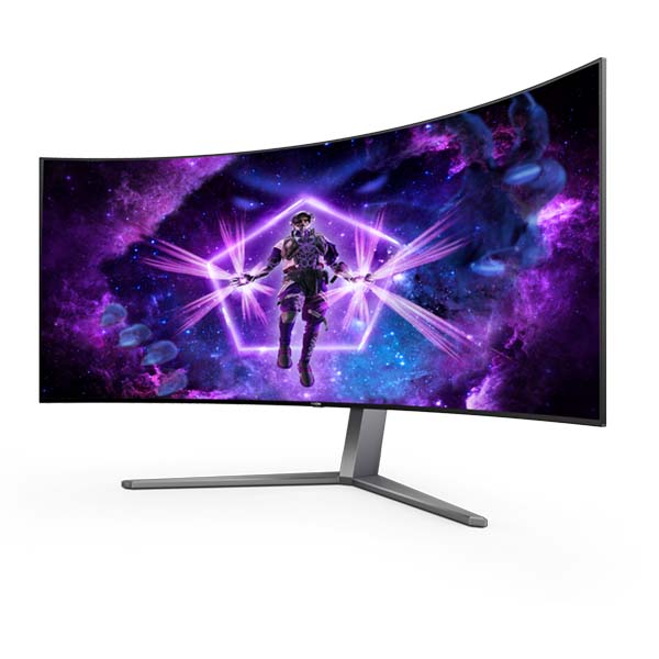 AOC AGON PRO AG456UCZD - 45 Inch WQHD 240Hz 0.03ms HDMI 2.0 OLED Curved Gaming Monitor - Black