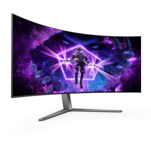 AOC AGON PRO AG456UCZD - 45 Inch WQHD 240Hz 0.03ms HDMI 2.0 OLED Curved Gaming Monitor - Black