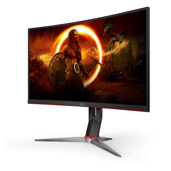 AOC C27G4Z - 27 Inch FHD 240Hz 0.3ms HDMI 2.0 Curved Gaming Monitor - Black