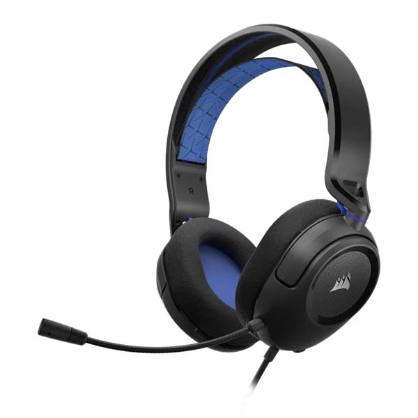 CORSAIR HS35 V2 Multiplatform Wired Gaming Headset - Blue - AP