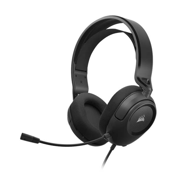 CORSAIR HS35 SURROUND v2 Multiplatform Wired Gaming Headset (EU) - Black