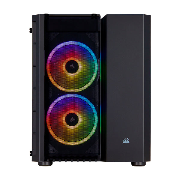 Corsair Crystal Series 280X RGB Tempered Glass Micro ATX Case - Black