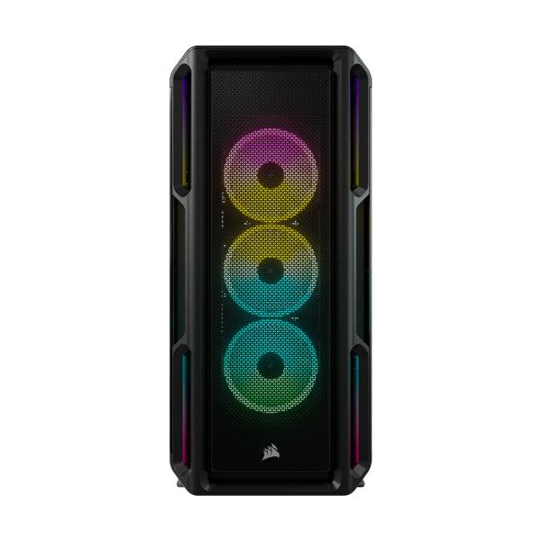 Corsair iCUE 5000T RGB Tempered Glass Mid-Tower ATX PC Case - Black