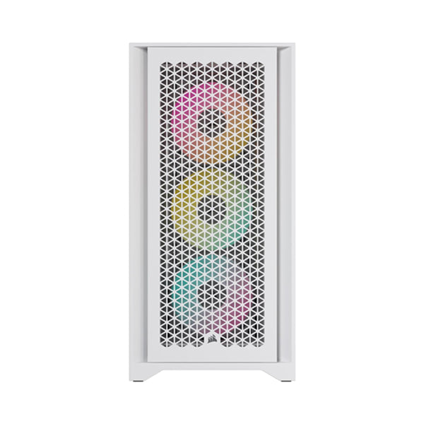 Corsair iCUE 4000D RGB Airflow ATX Mid Tower Case - White