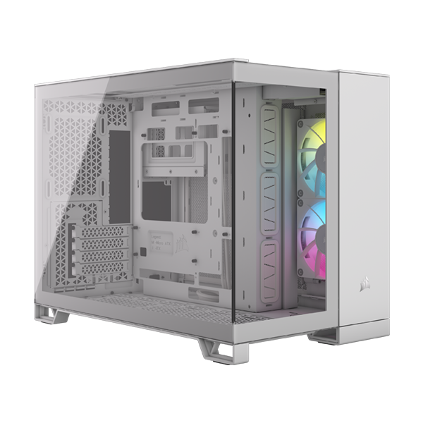 CORSAIR ICUE LINK 2500X RGB Mid-Tower Case - White