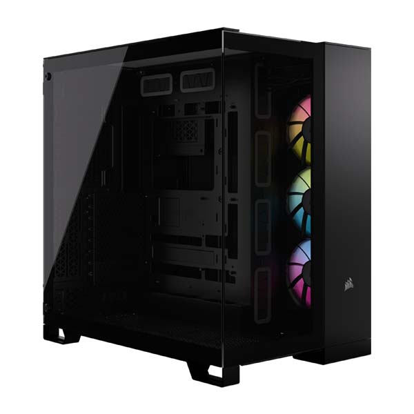 CORSAIR iCUE LINK 6500X RGB Mid-Tower ATX Dual Chamber PC Case - Black