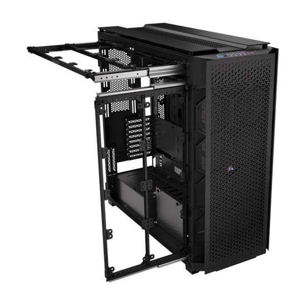 CORSAIR 9000D RGB AIRFLOW ATX Super-Tower PC Case - Black