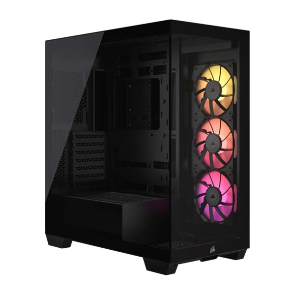 CORSAIR iCUE LINK 3500X RGB Mid Tower Case - Black