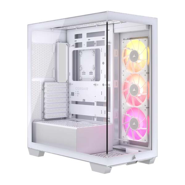 CORSAIR iCUE LINK 3500X RGB Mid Tower Case - White