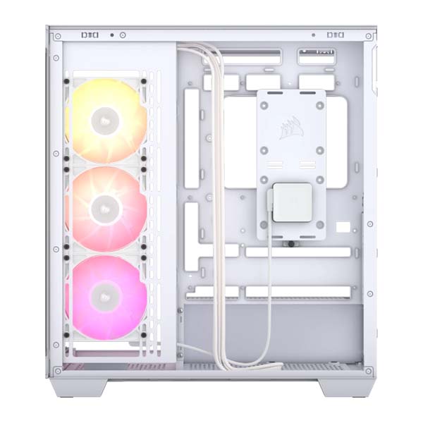 CORSAIR iCUE LINK 3500X RGB Mid Tower Case - White