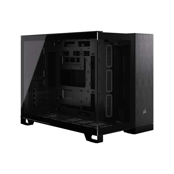 CORSAIR 2500X Mid Tower Case - Black/Obsidian Aluminum