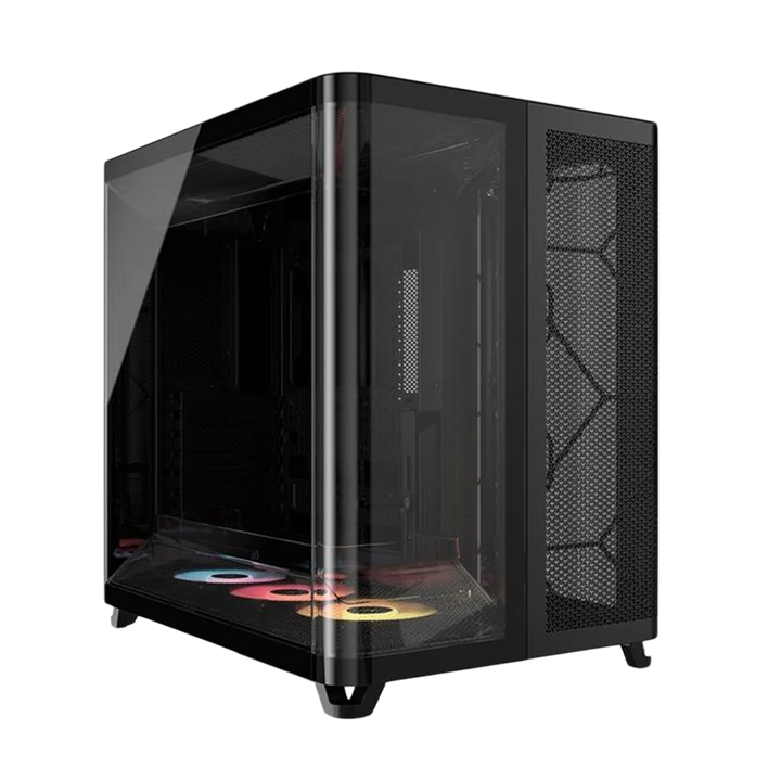 CORSAIR AIR 5400 LX-R LINK Tempered Glass Mid Tower ATX Case - Black