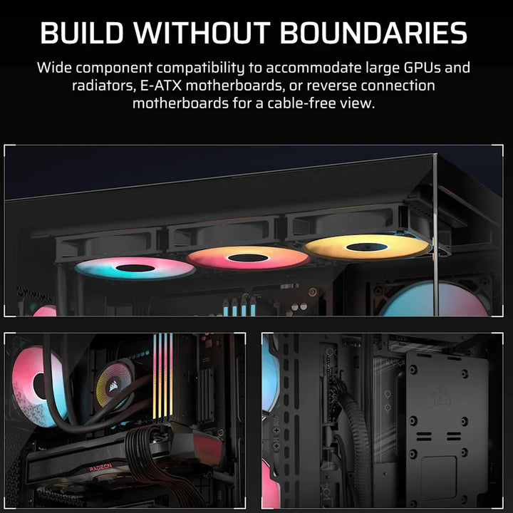 CORSAIR 3500X RS-R ARGB Mid Tower Case - Black