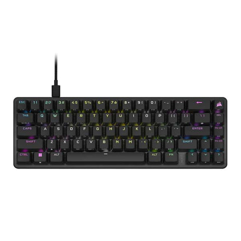 Corsair K65 PRO MINI RGB 65% Optical-Mechanical Gaming Keyboard - Black