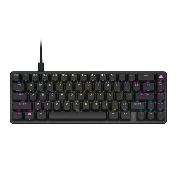 Corsair K65 PRO MINI RGB 65% Optical-Mechanical Gaming Keyboard - Black