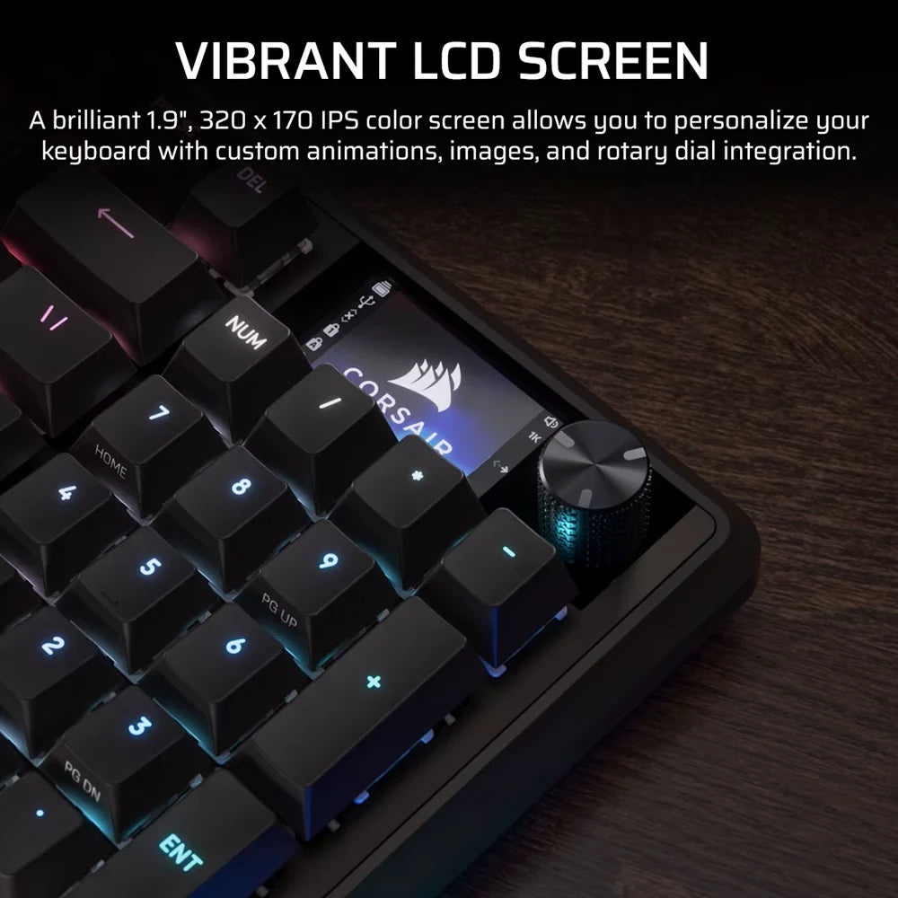 CORSAIR VANGUARD MLX Plasma 96 Wired Mechanical Gaming Keyboard - Black