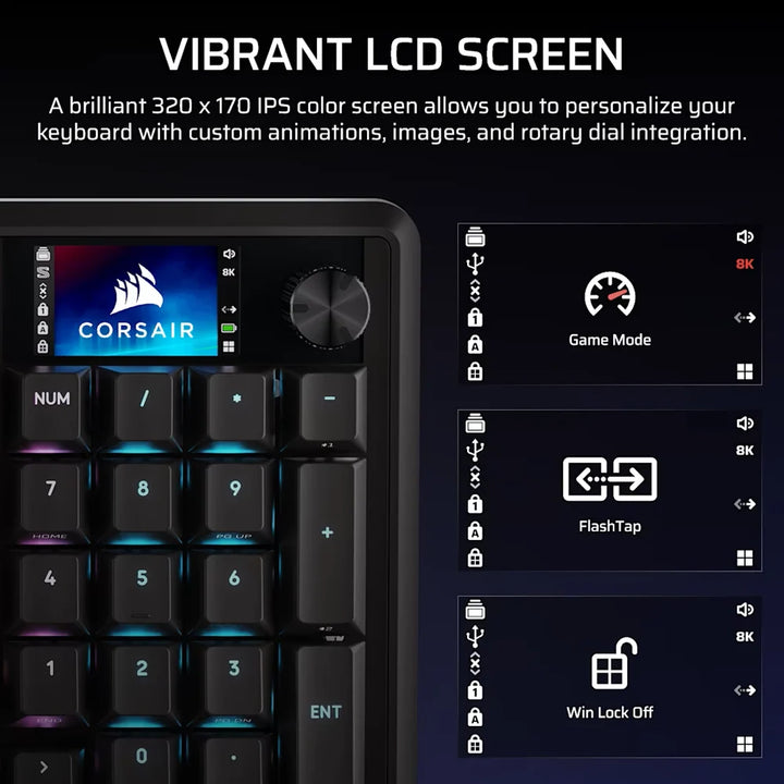 CORSAIR VANGUARD 96 Wirless Mechanical Gaming Keyboard - Black