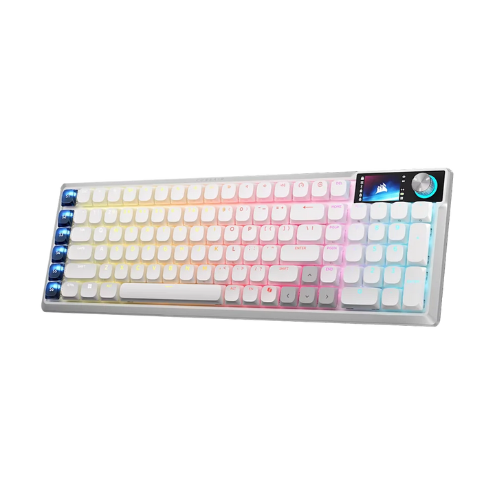 CORSAIR VANGUARD AIR 99 WIRELESS Optical Mechanical Gaming Keyboard - White