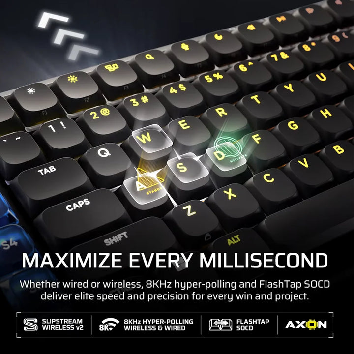 CORSAIR VANGUARD AIR 99 Wireless Optical Mechanical Gaming Keyboard - Black