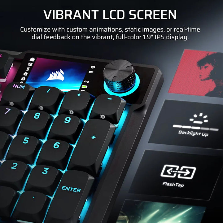 CORSAIR VANGUARD AIR 99 Wireless Optical Mechanical Gaming Keyboard - Black