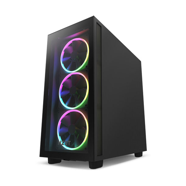 NZXT H7 Elite Edition ATX Mid Tower Case - Black (2023)