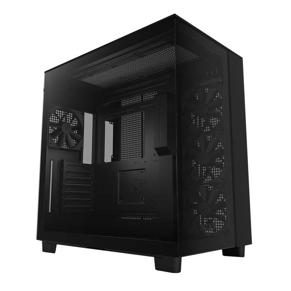 NZXT H9 Flow Edition ATX Mid Tower Case - Black