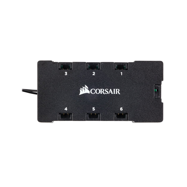 Corsair Fan LL120 RGB 120mm White Triple Pack with Lighting Node PRO