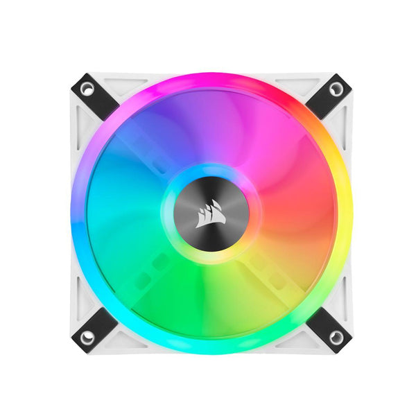 Corsair iCUE QL120 RGB 120mm PWM White Fan - Single Pack