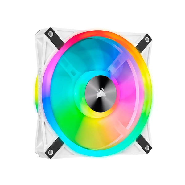 Corsair iCUE QL140 RGB 140mm PWM White Fan - Single Pack