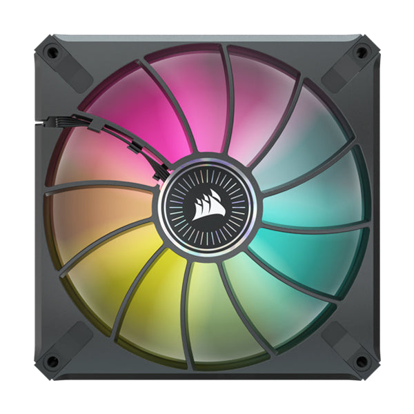 Corsair iCUE ML140 RGB ELITE Premium 140mm PWM Magnetic Levitation Fan - Single Pack