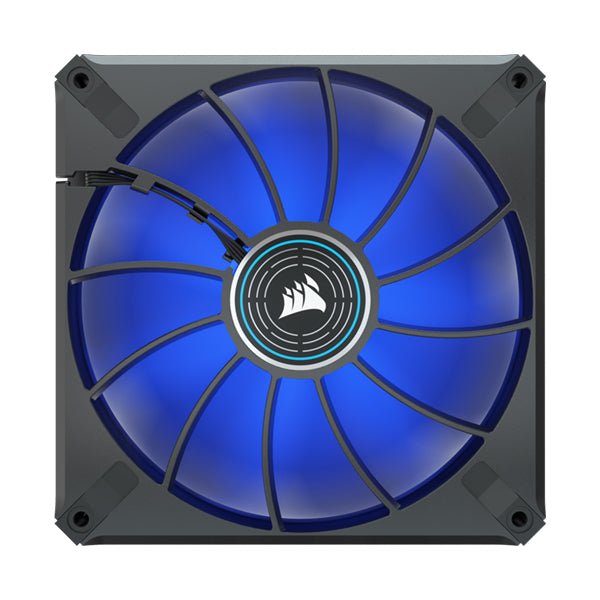 Corsair ML140 LED ELITE 140mm PWM Fan - Black/Blue