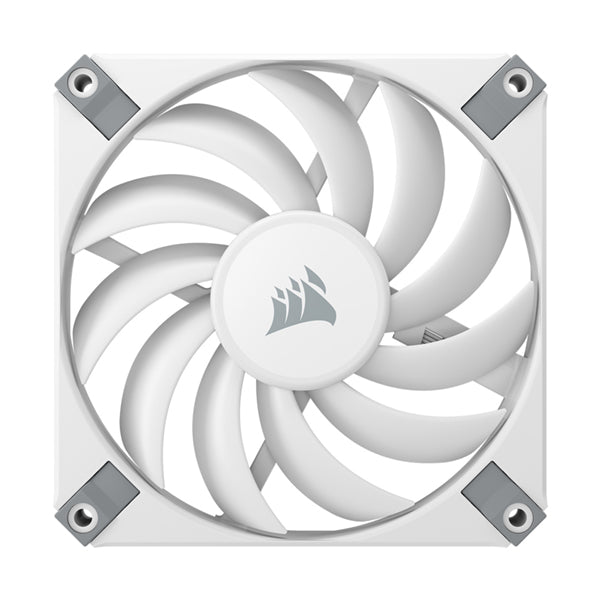 CORSAIR AF120 SLIM Fluid Dynamic Bearing Fan Single Pack - White