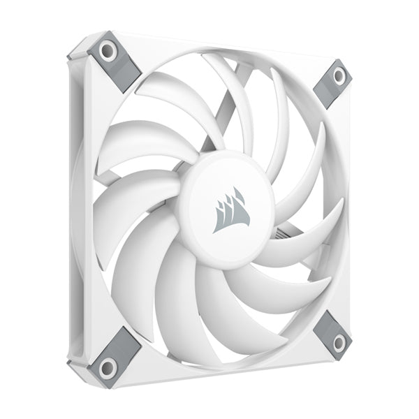 CORSAIR AF120 SLIM Fluid Dynamic Bearing Fan Single Pack - White