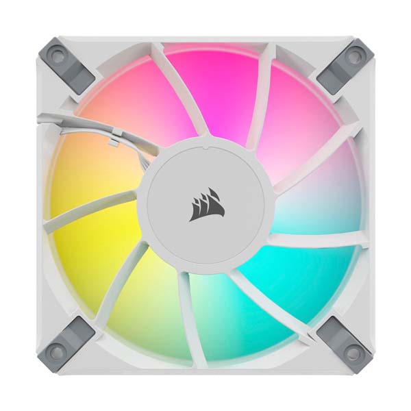 Corsair iCUE AF120 RGB ELITE 120mm PWM Fan - White