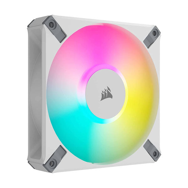 Corsair iCUE AF120 RGB ELITE 120mm PWM Triple Fan Kit - White