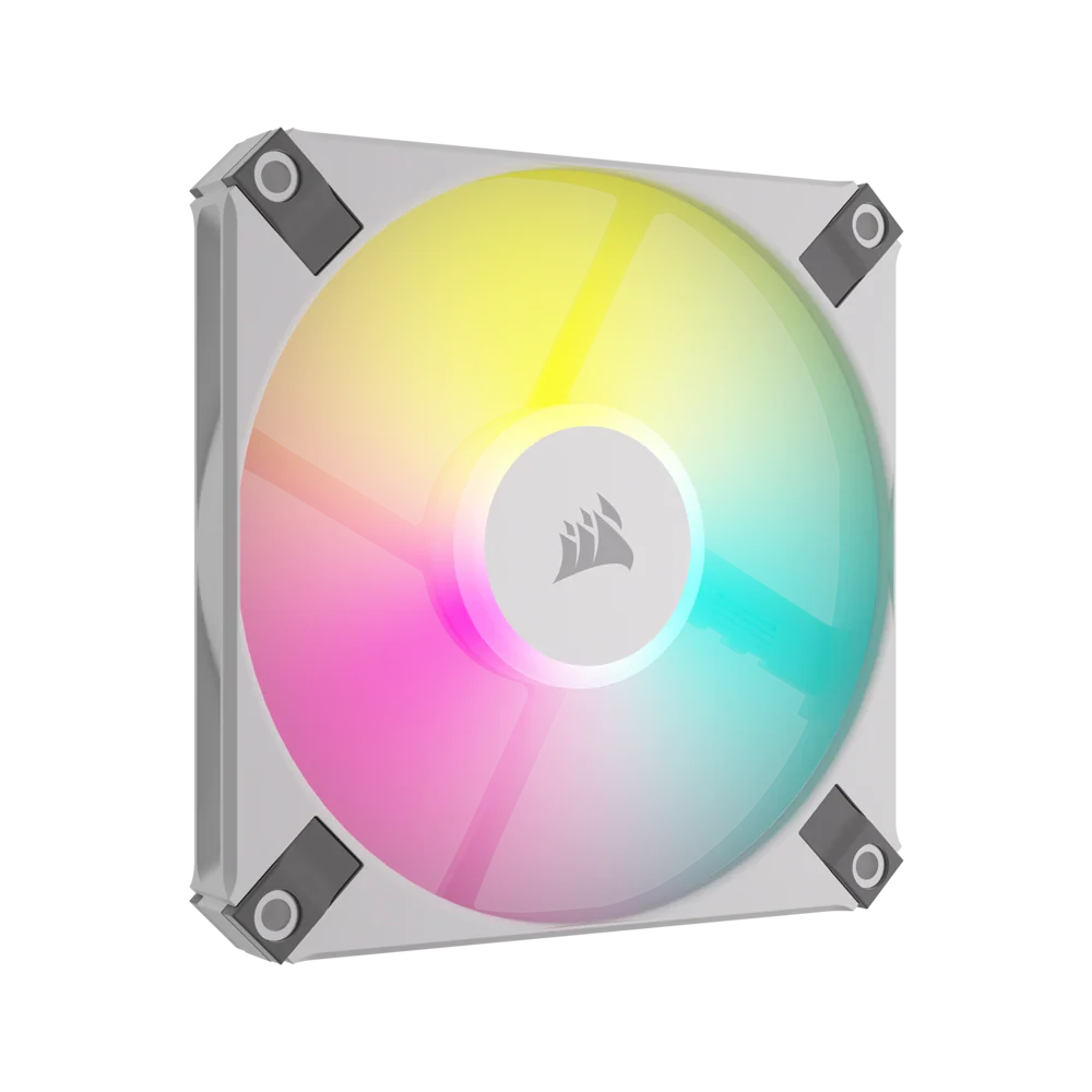 CORSAIR iCUE AF120 RGB SLIM 120mm PWM Single Pack - White