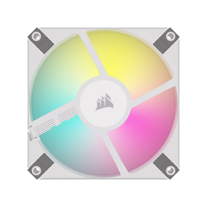 CORSAIR iCUE AF120 RGB SLIM 120mm PWM Single Pack - White