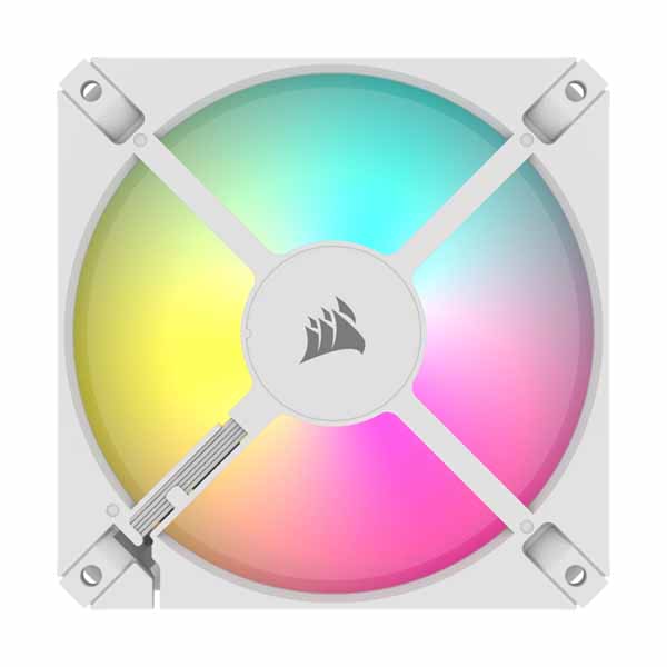 Corsair iCUE AR120 Digital RGB 120mm PWM Single Fan - White