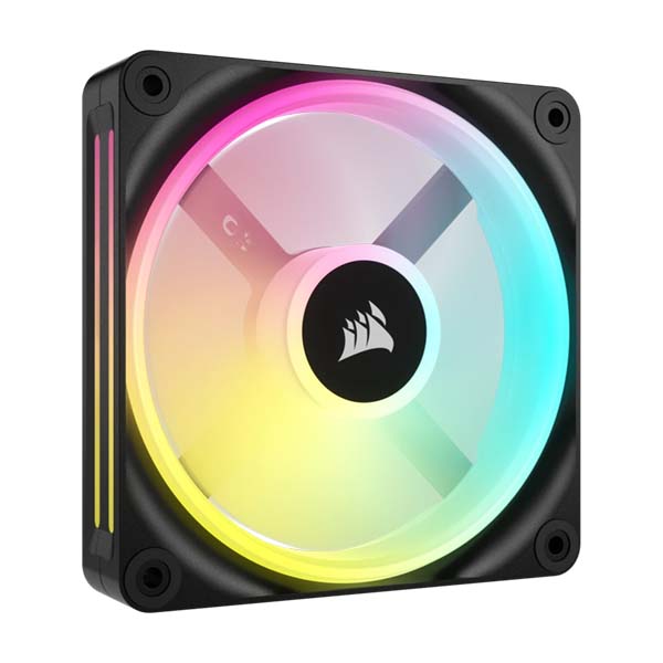 CORSAIR iCUE LINK QX120 RGB - 120mm PWM PC Fan Expansion Kit - Black