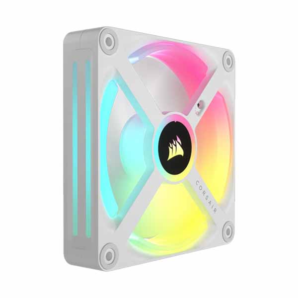 Corsair iCUE LINK QX120 RGB 120mm PWM PC Fan Expansion Kit - White