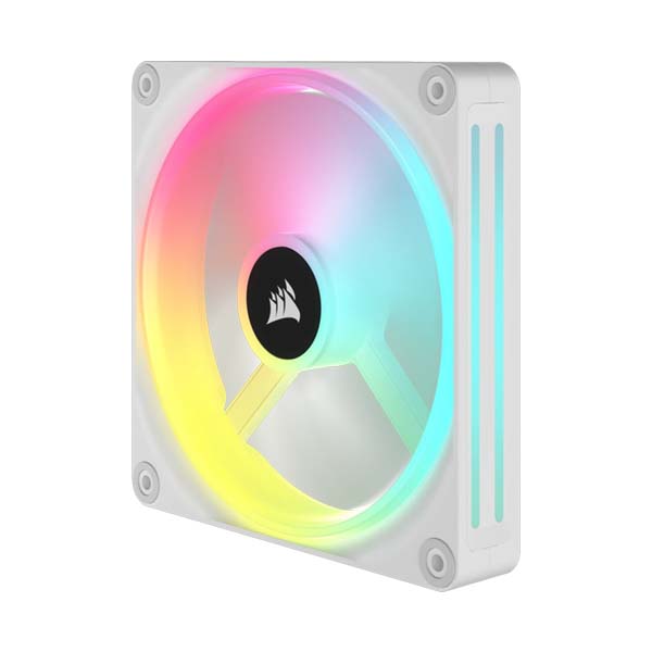 CORSAIR iCUE LINK QX140 RGB - 140mm PWM PC Fan Expansion Kit - White