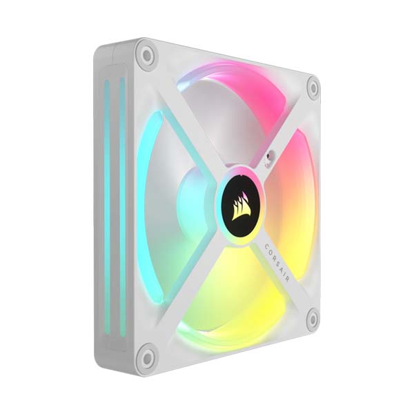 CORSAIR iCUE LINK QX140 RGB - 140mm PWM PC Fan Expansion Kit - White