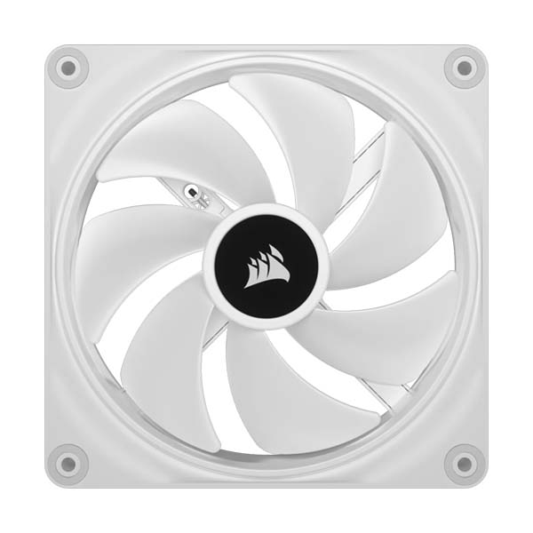 CORSAIR iCUE LINK QX140 RGB - 2 x 140mm PWM PC Fans Starter Kit with Hub - White