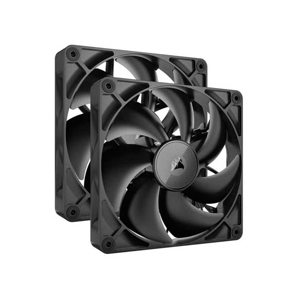 CORSAIR iCUE LINK RX140 - 2 x 140mm PWM Fan Twin Starter Kit - Black