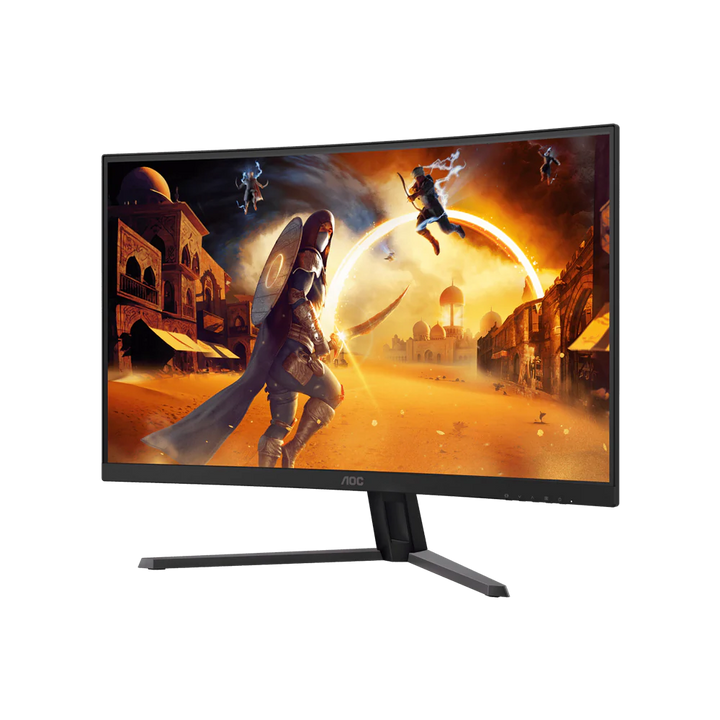 AOC CQ32G4E 32 Inch 180Hz QHD HDMI 2.0 0.5ms VA Gaming Monitor - Black