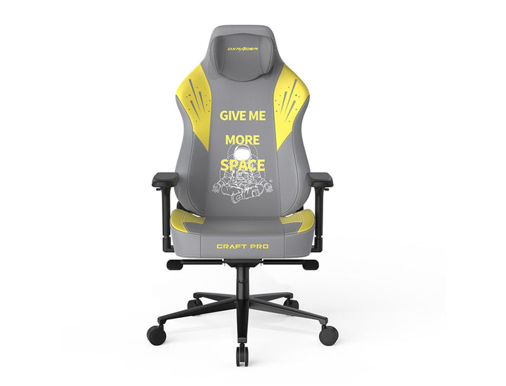 DXRacer Craft Pro Astronaut Gaming Chair - Grey/Yellow