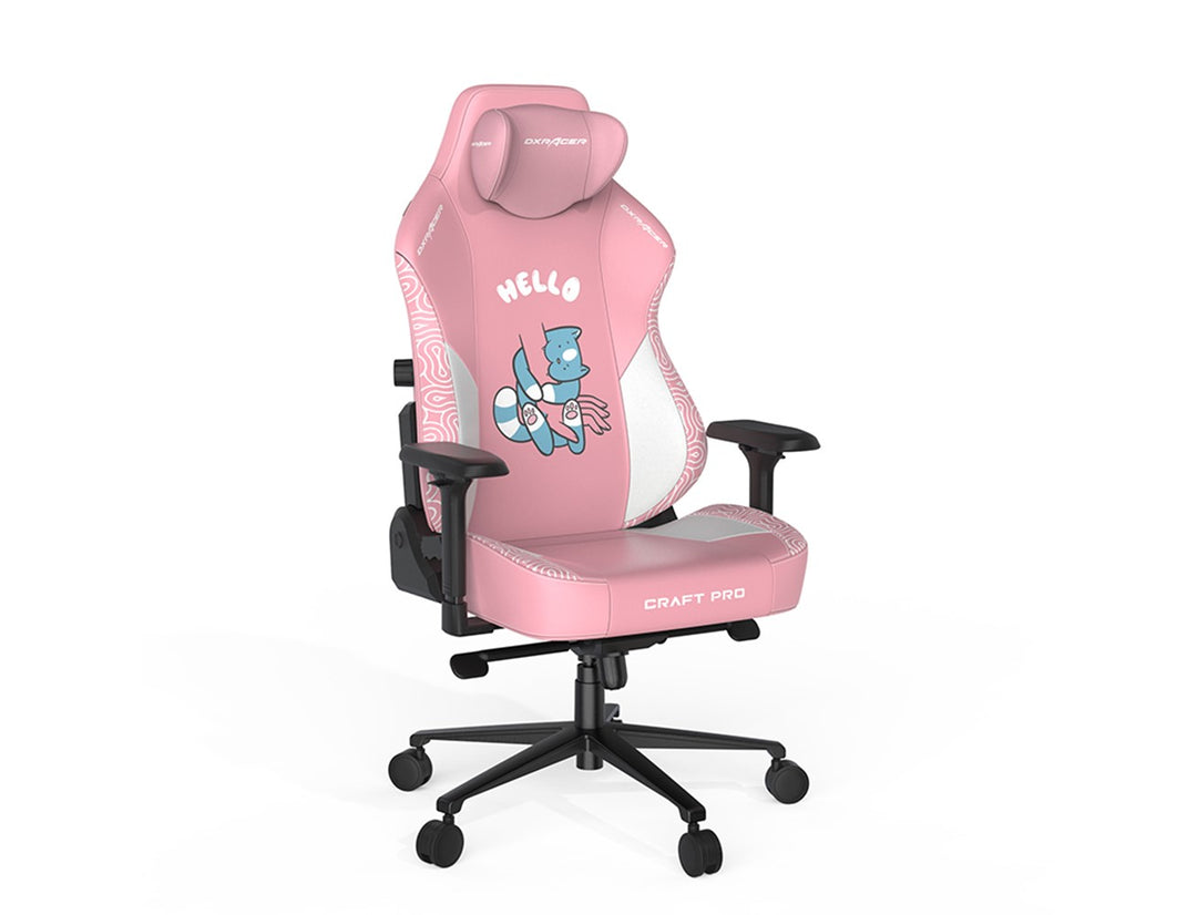 DXRacer Craft Pro Hallo Cat Gaming Chair - Pink